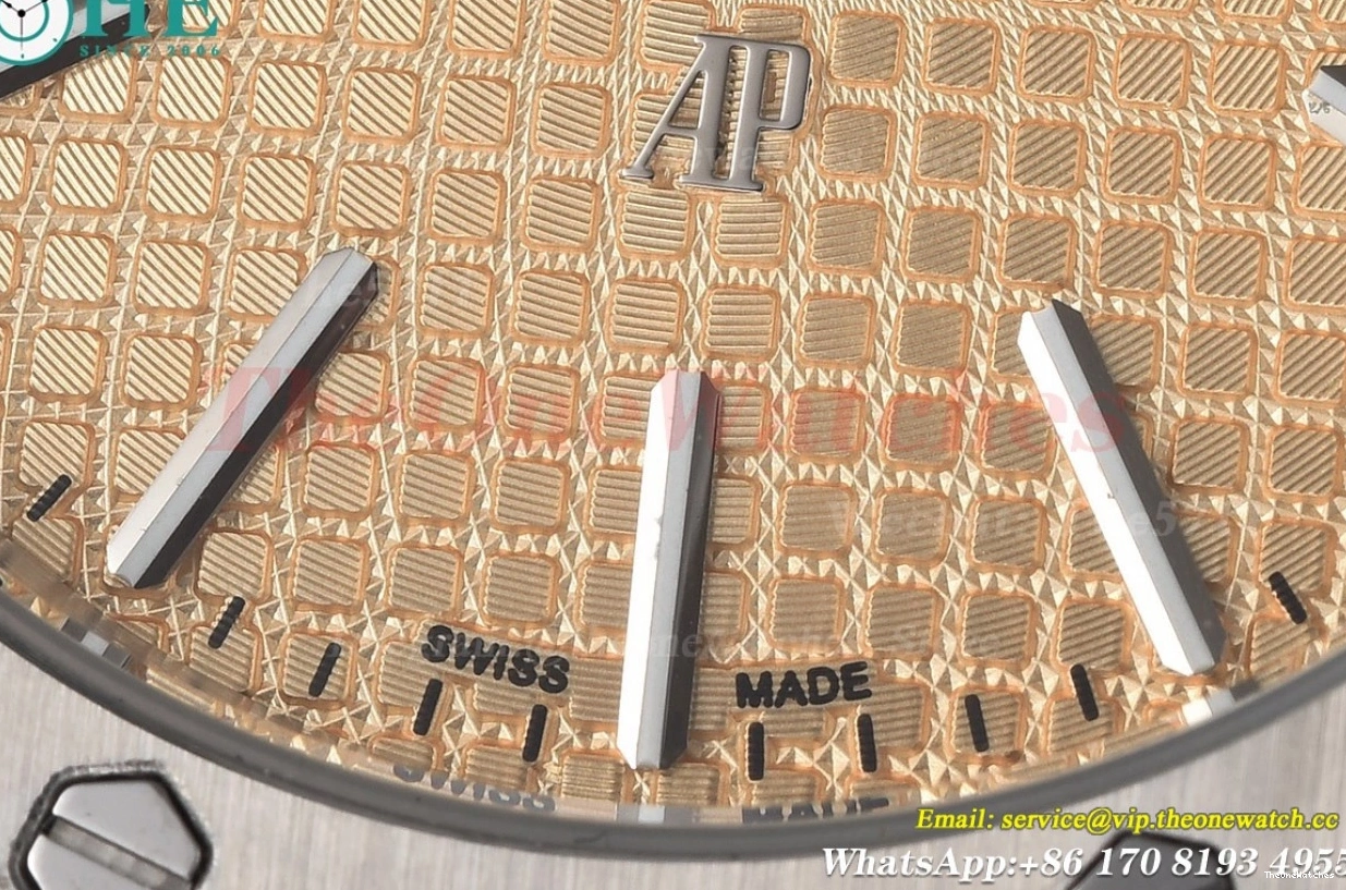 Dial Yellow GDF Oak SS 41mm MY8215 15202 SS Royal 1226